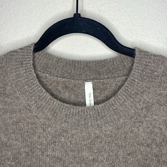 Aritzia The Group by Babaton 100% Cashmere Brown Sweater Women’s XS Soft Cozy - Picture 3 of 6
